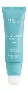 Восстанавливающая маска для сухой и чувствительной кожи лица Thalgo Cold Cream Marine Nutri-Comfort Pro Mask