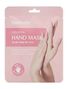 Восстанавливающая маска-перчатки для рук с гиалуроновой кислотой FarmStay Essential Hand Mask