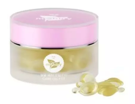 Восстанавливающая сыворотка для лица с маслами арганы и вечерней примулы в капсулах miShipy Care Oil F12