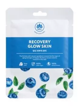 Восстанавливающая тканевая маска для лица NSC Name Skin Care Recovery Glow Skin Face Mask