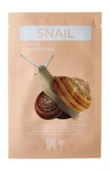 Восстанавливающая тканевая маска для лица с улиточным секретом YU-R Me Snail Sheet Mask