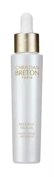 Восстанавливающее масло для лица против морщин с витамином Е Christian Breton Delicious Face Oil