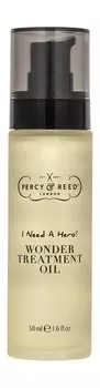 Восстанавливающее масло для сухих и поврежденных волос Percy&Reed I Need a Hero! Wonder Treatment Oil