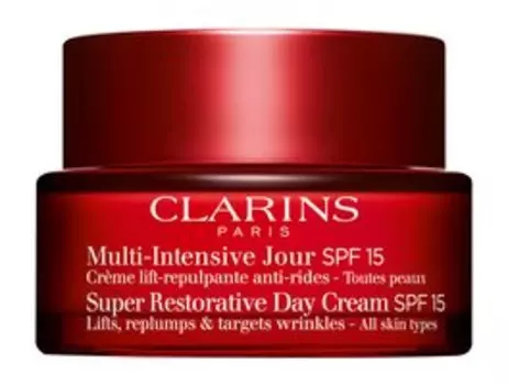 Восстанавливающий дневной крем для лица Clarins Super Restorative Day Cream SPF 15