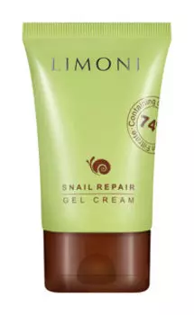 Восстанавливающий гель-крем для лица с экстрактом секреции улитки Limoni Snail Repair Gel Cream