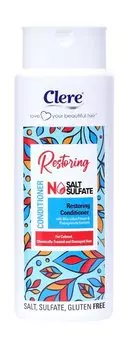 Восстанавливающий кондиционер для окрашенных и поврежденных волос Clere Blue Lotus Flower and Pomegranate Extracts Restoring Conditioner
