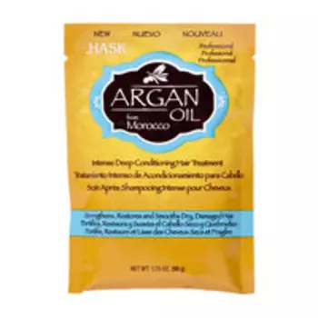 Восстанавливающий кондиционер для волос с аргановым маслом Hask Argan Oil Repairing Deep Conditioner Packet