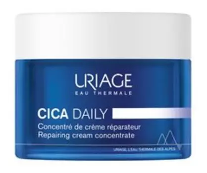 Восстанавливающий крем для чувствительной кожи лица Uriage Cica Daily Repairing Cream Concentrate