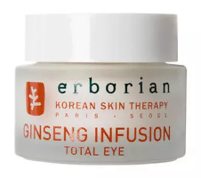 Восстанавливающий крем для кожи вокруг глаз с женьшенем Erborian Ginseng Infusion Total Eye Tensor Effect Eye Cream