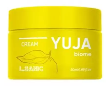 Восстанавливающий крем для лица с экстрактом юдзу и пробиотиками L.Sanic Yuja Biome Cream