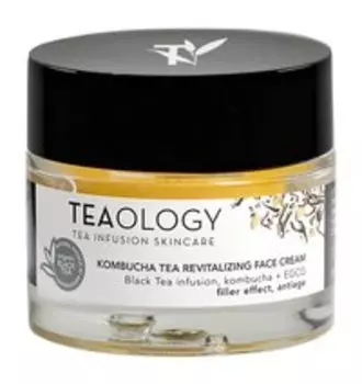 Восстанавливающий крем для лица с комбучей и черным чаем Teaology Kombucha Tea Revitalizing Face Cream