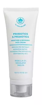 Восстанавливающий крем для лица с пребиотиками и пробиотиками NSC Name Skin Care Probiotics & Prebiotics Moisture & Recovery Face Cream