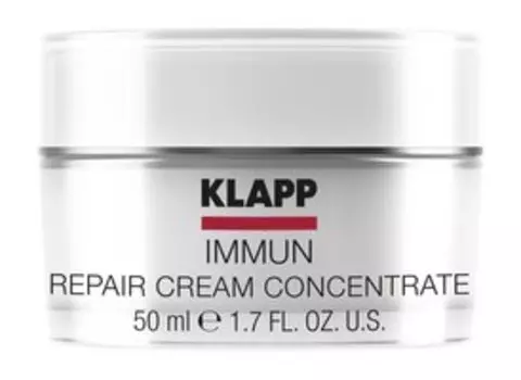Восстанавливающий крем для сухой и поврежденной кожи лица Klapp Immun Repair Cream Concentrate