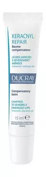 Восстанавливающий питательный бальзам для губ Ducray Keracnyl Repair Compensatory Lip Balm