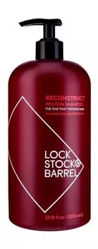 Восстанавливающий шампунь для тонких волос Lock Stock & Barrel Reconstruct Protein Shampoo