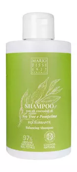 Восстанавливающий шампунь для волос с маслами чайного дерева и грейпфрута Mario Fissi 1937 Tea Tree & Pompelmo Balancing Shampoo