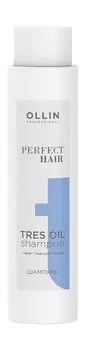 Восстанавливающий шампунь с комплексом масел Ollin Professional Perfect Hair Tres Oil Shampoo