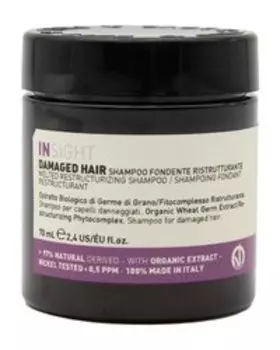 Восстанавливающий шампунь-воск для поврежденных волос Insight Damaged Hair Melted Restructurizing Shampoo