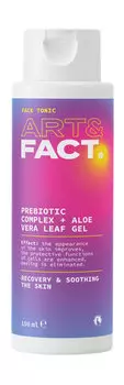 Восстанавливающий тоник для лица с пребиотиками и алое вера Art&Fact. Recovery & Soothing The Skin Face Tonic