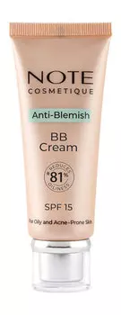 ВВ-крем для проблемной, жирной и склонной к акне коже Note Anti-Blemish BB Cream SPF 15