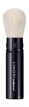 Выдвижная кисть для пудры и румян из ворса козы Limoni Professional Brush №55