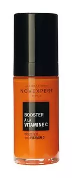 Высококонцентрированная укрепляющая сыворотка-бустер для лица с витамином C Novexpert Booster With Vitamin C