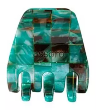 Заколка-краб для волос 4,5 см Assoro Краб для волос Фруктовый лед