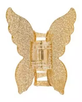 Заколка-краб для волос 6,5 см Assoro Краб для волос Золотая бабочка
