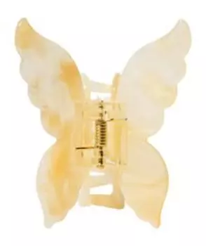 Заколка-краб для волос 6,5 см Assoro Краб для волос Перламутровая бабочка