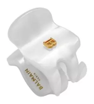 Заколка-краб для волос Balmain Hair Couture Pince a Cheveux Small Pearl Limited Edition