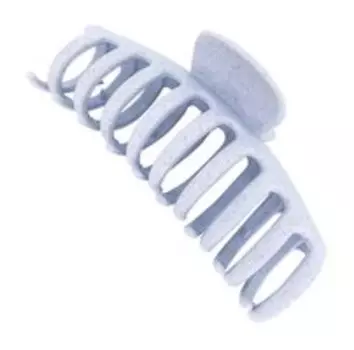 Заколка-краб для волос из натуральной пшеницы Solomeya Straw Claw Hair Clip Round