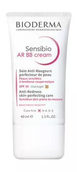 Защитный BB-крем для кожи с покраснениями и розацеа Bioderma Sensibio AR BB Cream SPF 30
