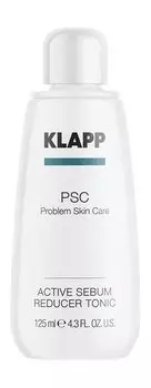 Заживляющий тоник для жирной и проблемной кожи лица Klapp PSC Active Sebum Reducer Tonic