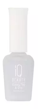Зеркальное защитное покрытие и сушка для лака IQ Beauty Glossy Top and Dry