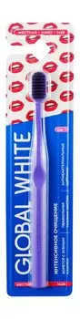 Жесткая зубная щетка для интенсивного очищения Global White 1428 Hard Intense Clean Toothbrush