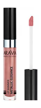 Жидкая губная помада с шиммером Aravia Professional Metallic Elegance Lip Shimmer