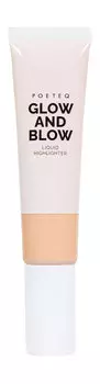 Жидкий хайлайтер для лица Poeteq Glow and Blow Liquid Highlighter