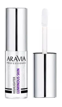 Жидкий кремовый хайлайтер для лица и тела с шиммером Aravia Professional Luminous Skin Highlighter