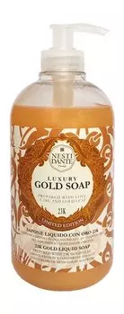 Жидкое мыло для рук и тела Nesti Dante Luxury Gold Liquid Soap