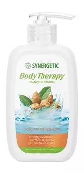 Жидкое мыло для рук и тела с экстрактом миндаля Synergetic Body Therapy Жидкое мыло Масло миндаля