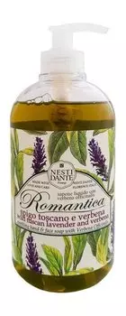 Жидкое мыло для рук с лавандой и вербеной Nesti Dante Romantica Liquid Soap