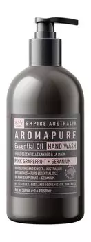 Жидкое мыло для рук с маслами розового грейпфрута и герани Empire Australia Aromapure Hand Wash Pink Grapefruit + Geranium