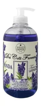 Жидкое мыло для тела с ароматом лаванды Nesti Dante Dei Colli Fiorentini Lavanda Relaxing Liquid Soap