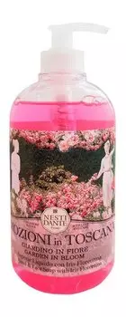 Жидкое мыло для тела с растительными экстрактами и маслами Nesti Dante Emozioni in Toscana Garden in Bloom Liquid Soap