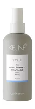 Жидкость для укладки сильной фиксации Keune Style Liquid Hairspray N°97