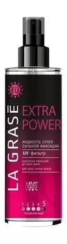 Жидкость для укладки волос супер сильной фиксации La Grase Extra Power 5