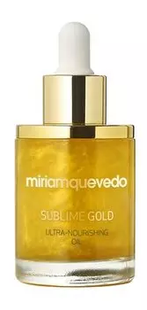 Золотое ультрапитательное масло для волос Miriamquevedo Sublime Gold Ultra-Nourishing Oil