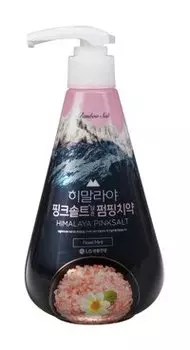 Зубная гель-паста с розовой гималайской солью со вкусом цветов и мяты Perioe Pumping Himalaya Pink Salt Floral Mint Toothpaste