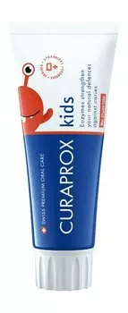 Зубная паста для детей от 0 лет Curaprox Kids Zero Strawberry Doodle Toothpaste
