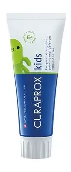 Зубная паста для детей старше 6-ти лет Curaprox Kids 1450 ppm Mrs. Mint Toothpaste